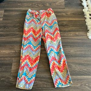 Aztec Printed Pants